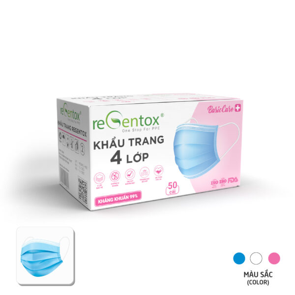 Khẩu Trang Y Tế 4 Lớp BasicCare