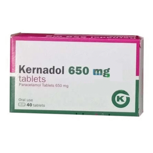 Kernadol 650 Tablets (Paracetamol 650mg)