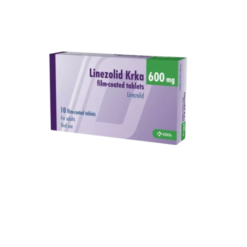 Linezolid krka 600mg
