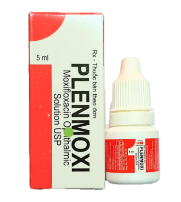 Thuốc nhỏ mắt Plenmoxi (Moxifloxacin 5mg/1ml)