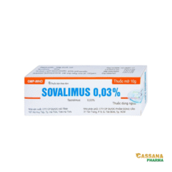 Sovalimus (Tacrolimus 0,03% x 12g)