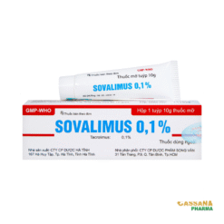 Sovalimus (Tacrolimus 0,1% x 12g)