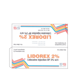 Lidorex 2% (Lidocain hydrochlorid 400mg/20ml)