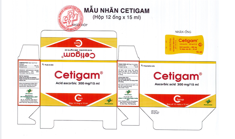 Cetigam 300mg
