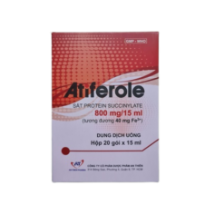 Atiferole (Sắt protein succinylate 800mg/15ml)