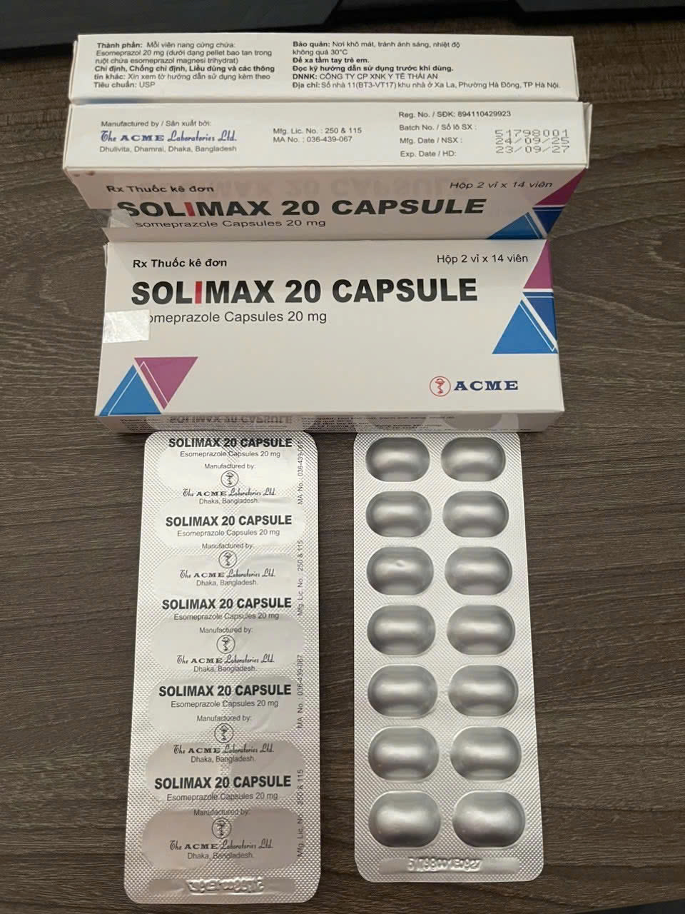 Solimax 20 capsule