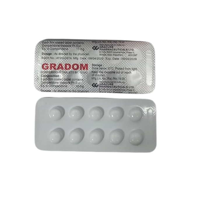 Gradom (Domperidone 10mg)