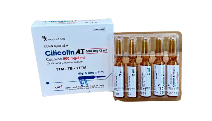 Citicolin A.T 500 mg/2 ml