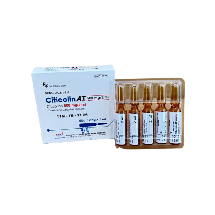 Citicolin A.T 500 mg/2 ml